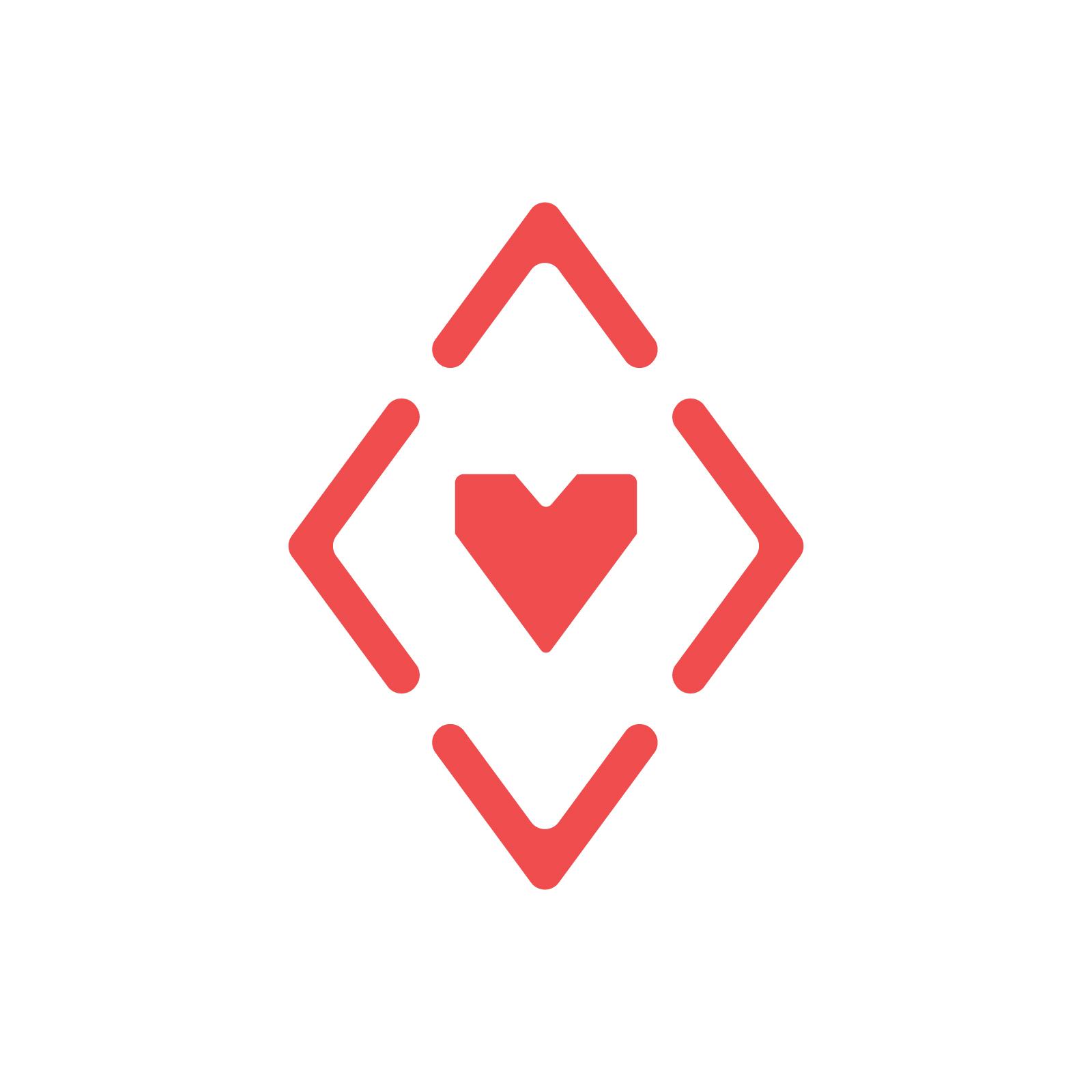 Heart icon lockup