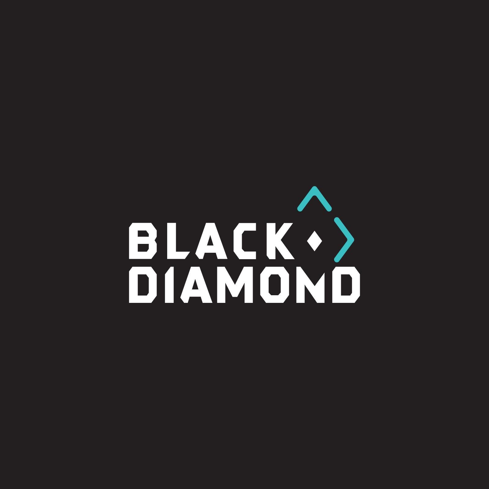 Black Diamond Logo Knockout