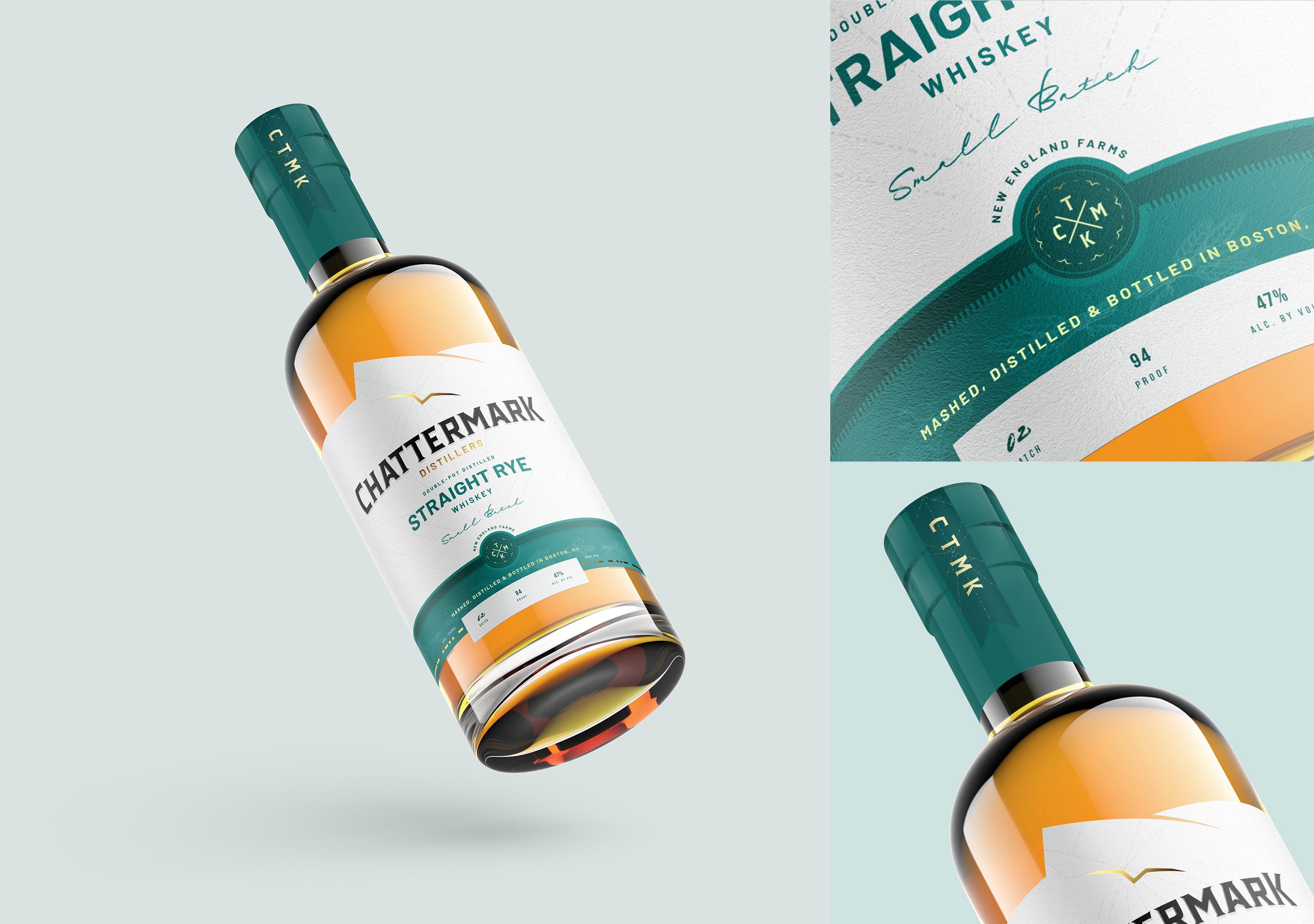 Chattermark Distillers Bottle Packaging Label