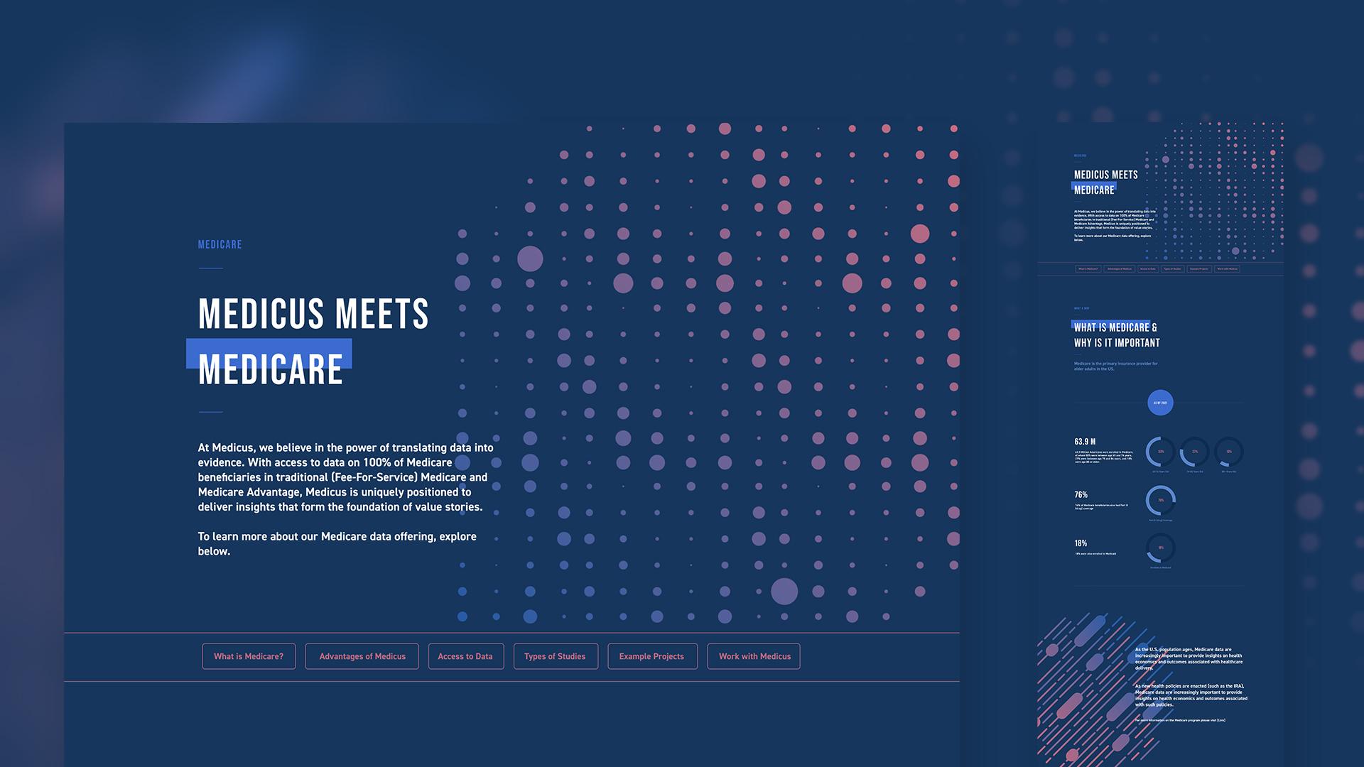 Medicare page design