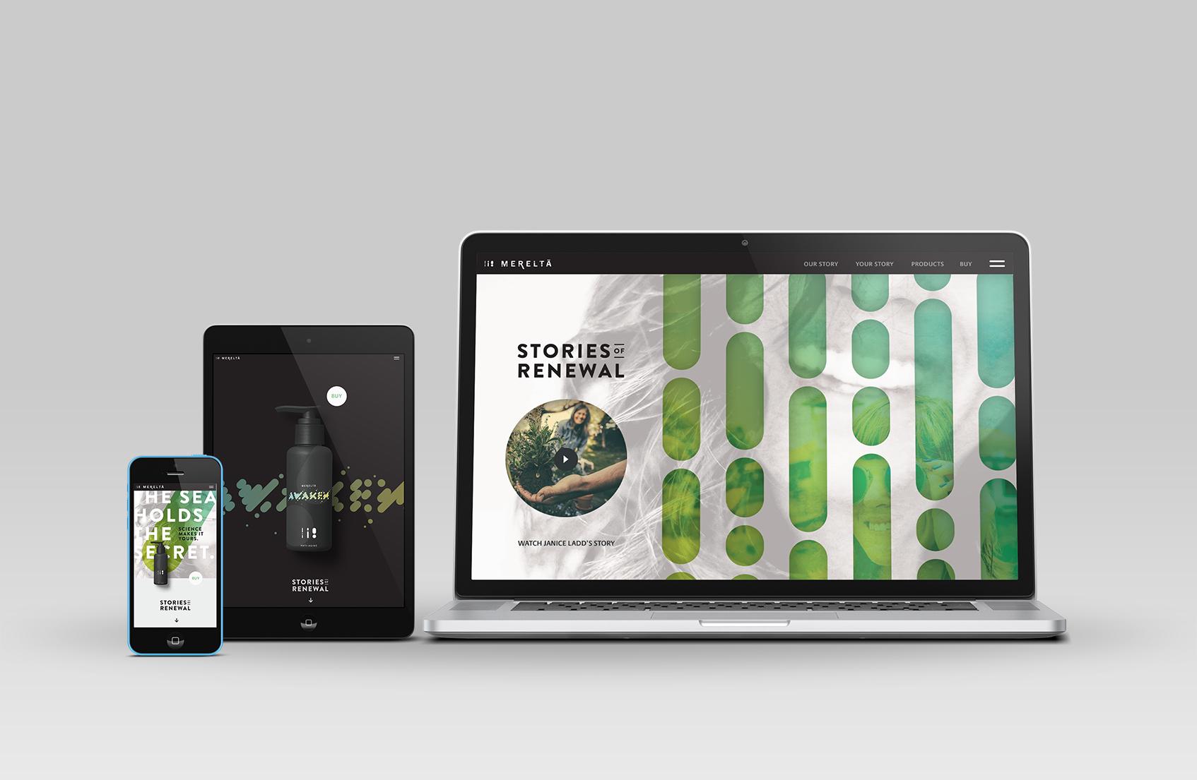 Website screen shots