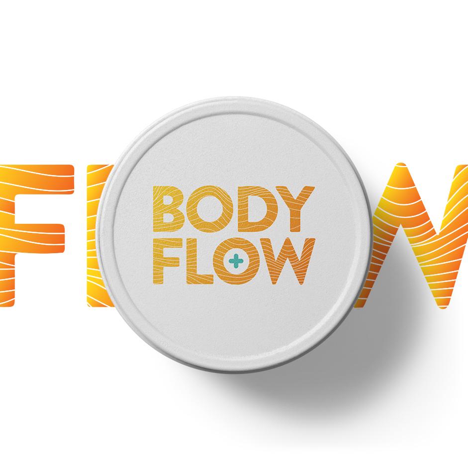 Flow illustrative type tin package