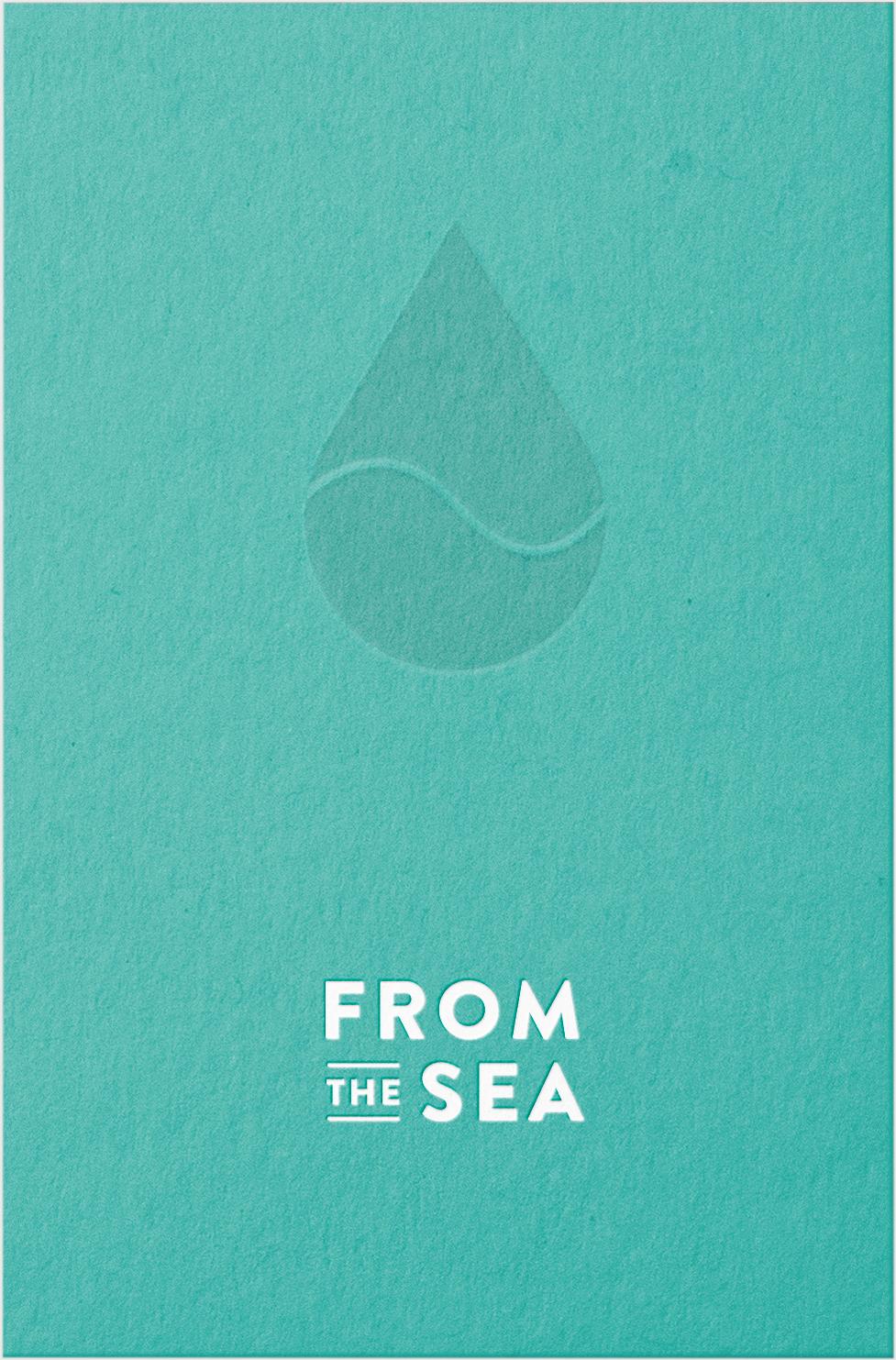 Sea icon card