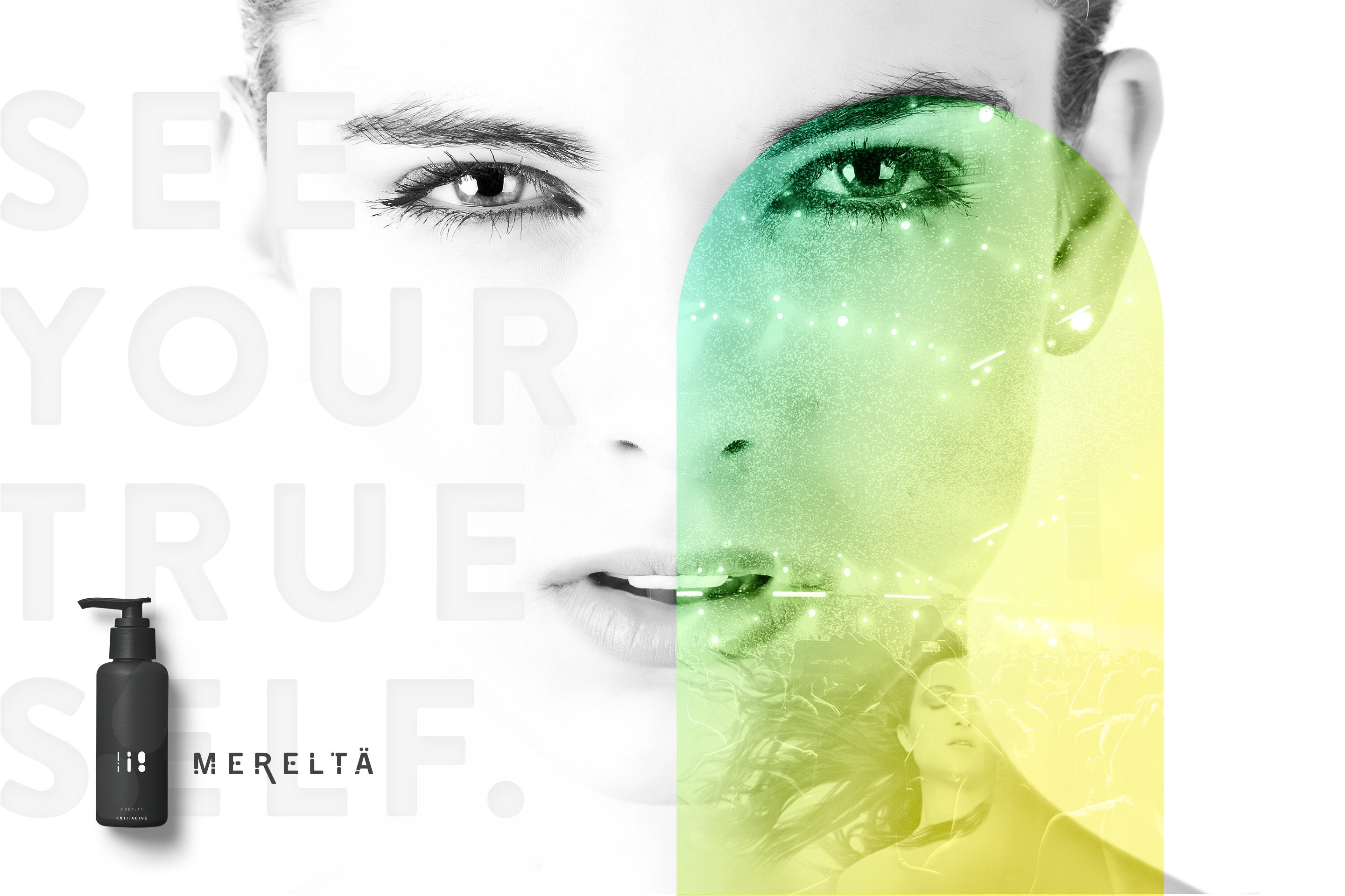 Merelta brand mood poster