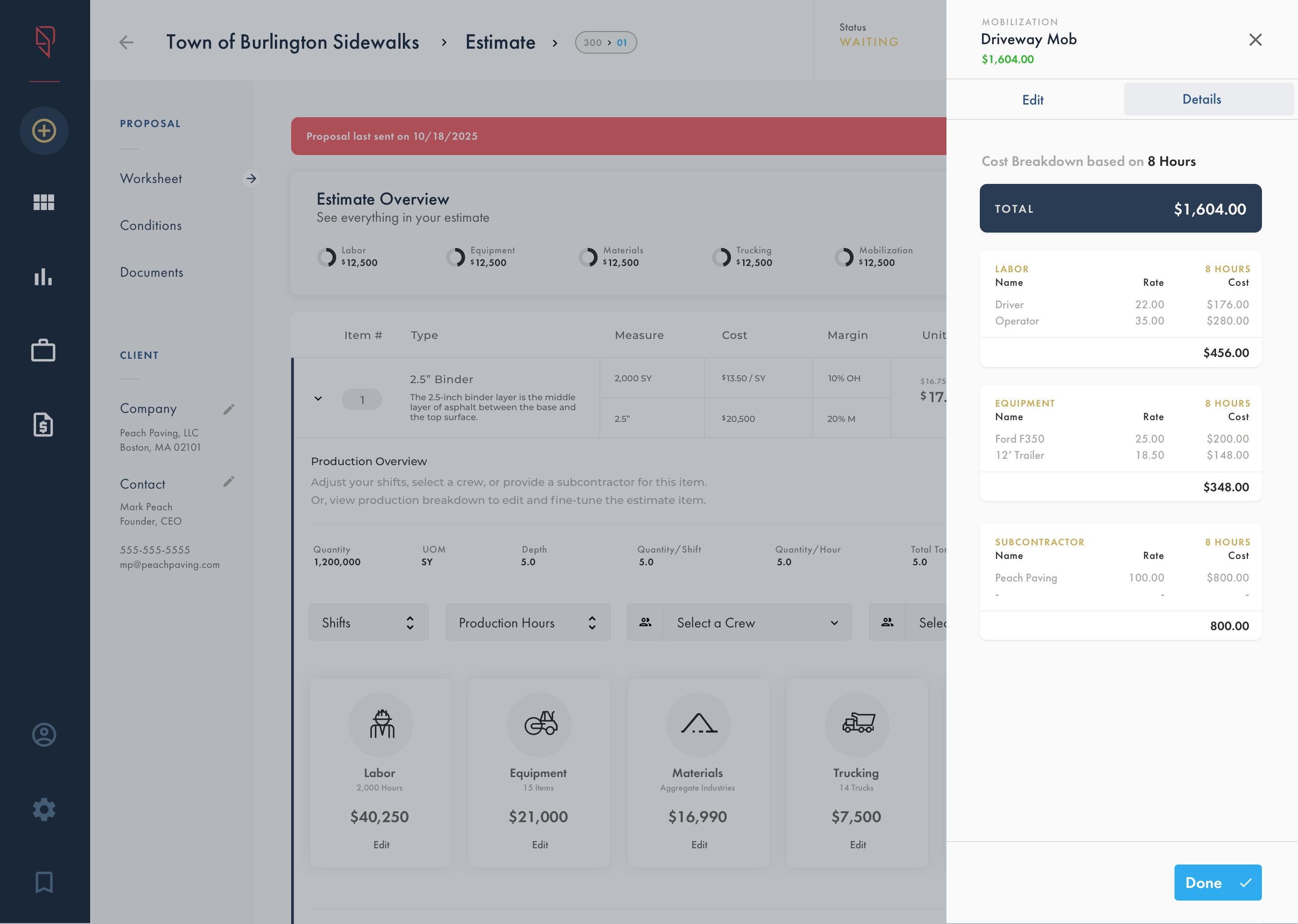 Pittbos - Supplier Backlog