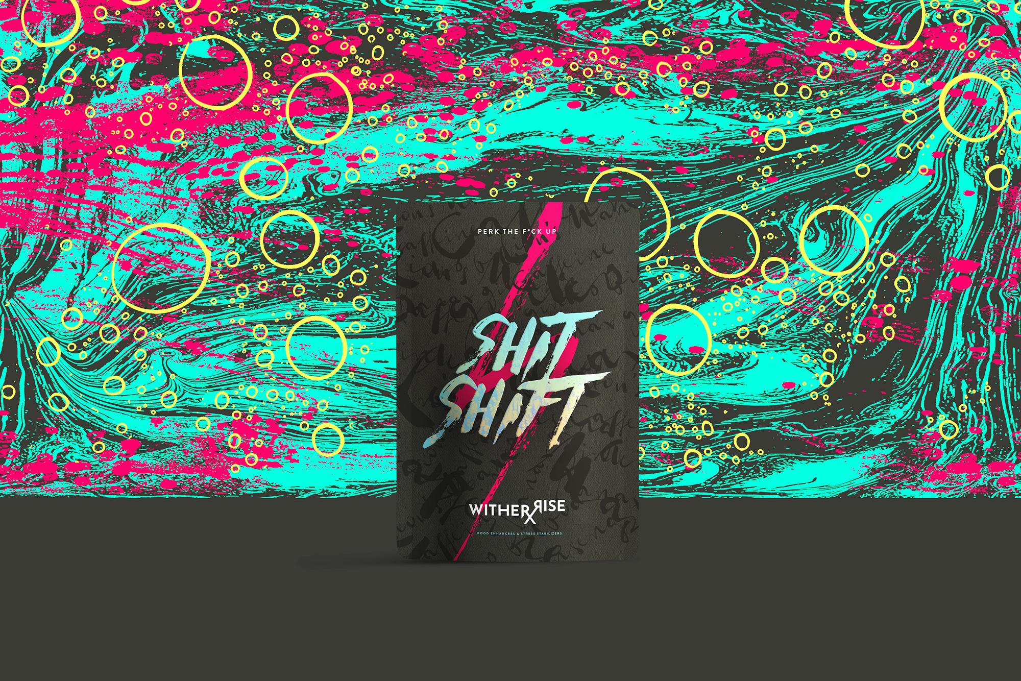 Brand design and package for Wither + Rise