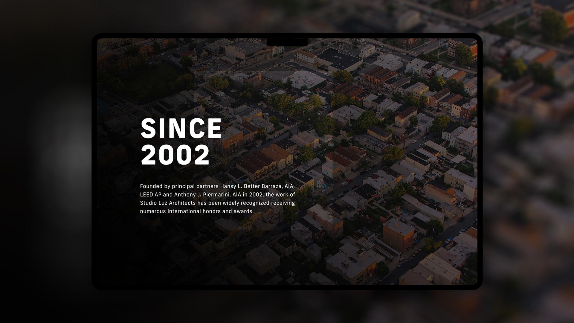 Studio Luz - Website