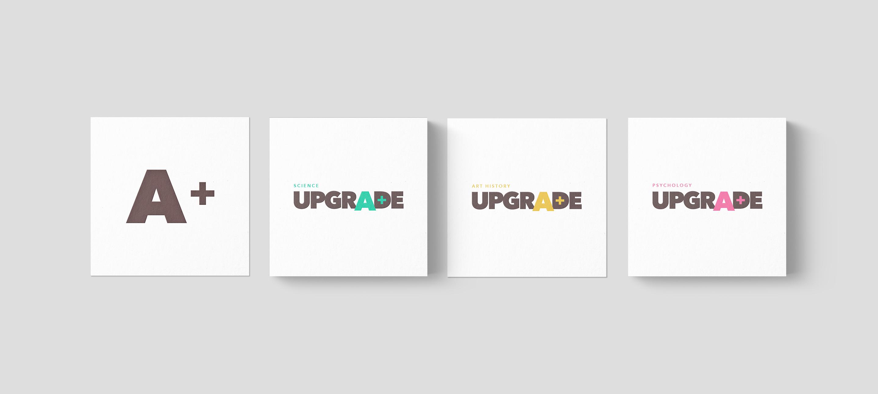 Logo exploration for Upgrade (education)