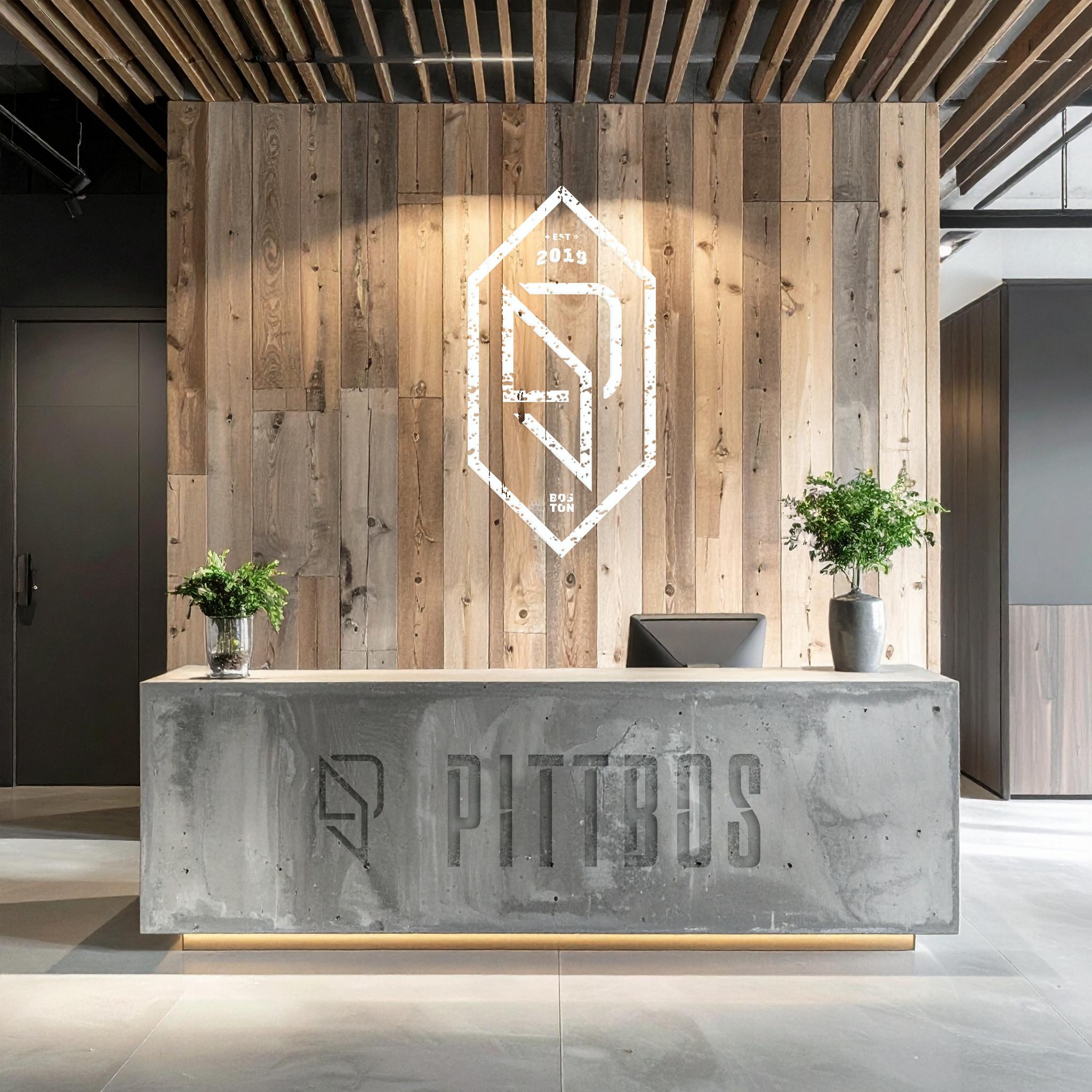 Reception Desk Mockup